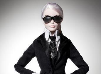 World-renowned fashion designer Karl Lagerfeld has been bestowed with the highest honour of all – a Barbie doll created in his image.