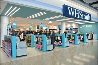 WHSmith's new store in Heathrow Terminal 2