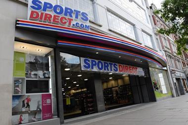 Sports Direct has reported a 3.6% jump in underlying pre-tax profits during its first half as it drove higher sales of better quality products.