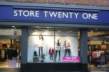Restructurers circle Store Twenty One as it closes its website