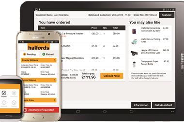 Halfords is using smartwatches to help staff process click and collect orders