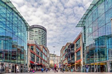 Birmingham Bullring exterior street