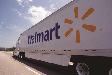 Walmart is driving efficiencies in its distribution centres by using “emerging sciences” to speed up a number of everyday processes.
