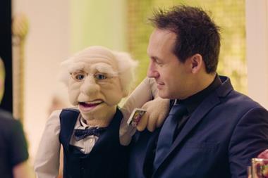AO.com Britain's Got Talent Ventriloquist Steve Hewlett Arthur Lager