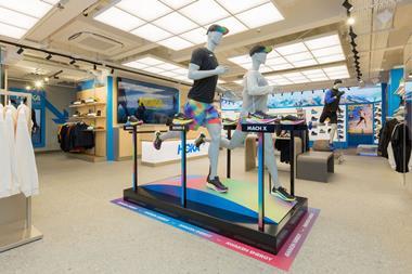 HOKA Covent Garden store interior