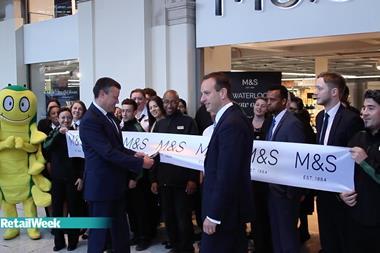 M&S Store opening Waterloo
