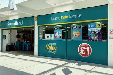 Poundland exterior, Cornwall