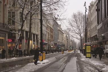 Retail sales volumes slipped 0.5% in March as the cold conditions pulled down performance