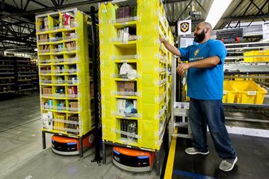 Amazon picker and robot