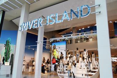 River Island has launched a 'click and don't collect' service with Shutl
