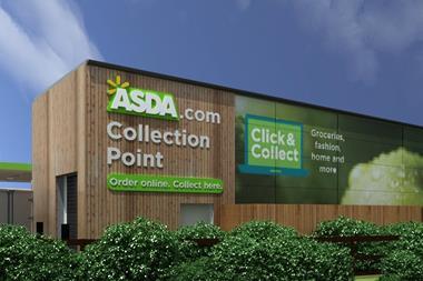 Asda will trial 24/7 click-and-collect pods.