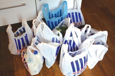 Thin carrier bag use down 40% on 2006