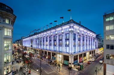 Selfridges' Oxford Street flagship store