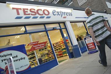 Grocers such as Tesco will be affected by the levy