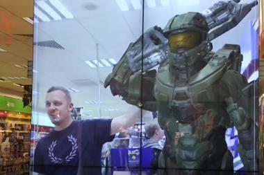 Game has launched an augmented reality display at its Basingstoke store