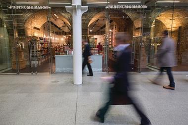 Fortnum & Mason opened its second standalone store in St Pancras