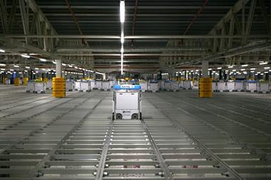 Ocado distribution centre