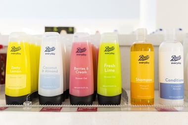 Boots Everyday bath and shower products