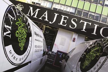 Majestic Wine full-year profits fell