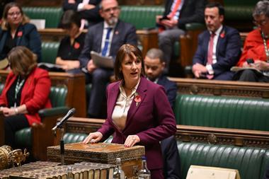 Rachel Reeves, chancellor of the exchequer