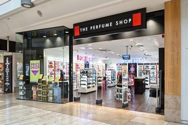 The Perfume Shop fascia Bluewater