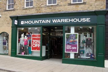 Mountain Warehouse enjoyed strong Christmas sales