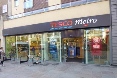 Sean McCurley, who was in charge of Tesco's convenience division,has left the grocer