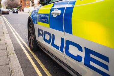 Metropolitan Police car