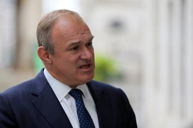 Sir Ed Davey, leader of the Liberal Democrats