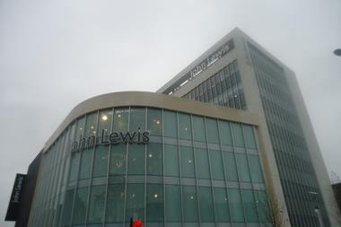John Lewis sales jumped 6.4% as the rain encouraged shoppers snapped up wet weather gear.