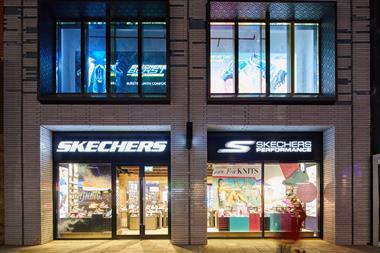 Exterior of Skechers store