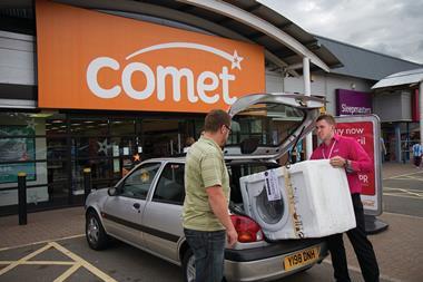 Comet’s new owners have taken the axe to 450 jobs