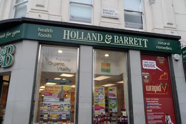The owner of health food specialist Holland and Barrett is ramping up overseas expansion.