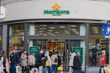 Morrisons-exterior-with-shoppers-Manchester-2019