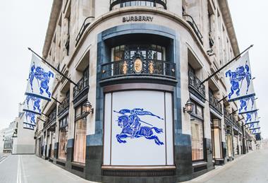 Burberry store on Regent Street