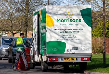 Morrisons Delivery Van