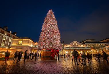Covent Garden Christmas lights