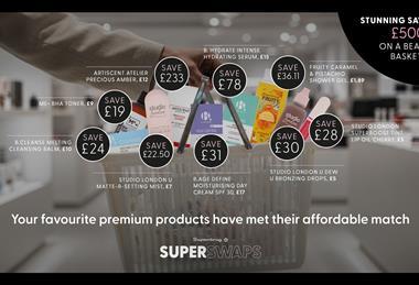 SuperSwaps £500 Beauty Basket Savings