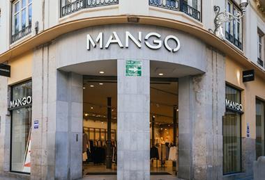 Mango store exterior, Malaga