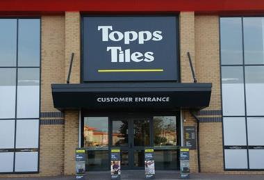 Topps Tiles store exterior