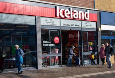 Iceland store Rustington, Sussex