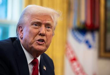 US President Donald Trump