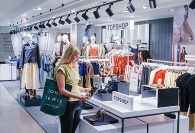 John Lewis x Topshop concession