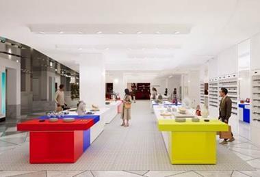 Harvey Nichols London store interior