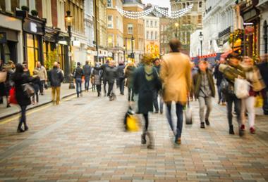 Busy High Street