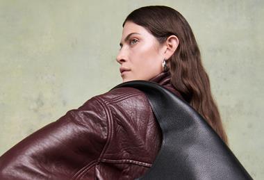 SEASONS AW24 Campaign Jacket Remain, Trousers Skirt Remain, Bag Marc Jacobs available at SEASONS.co.uk