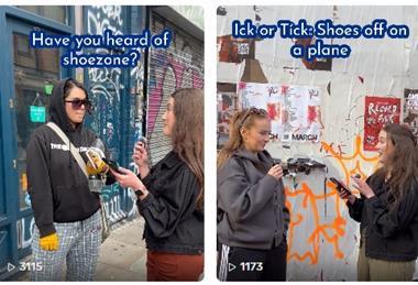 Shoe Zone TikTok videos