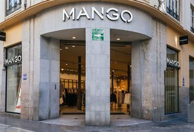Mango store exterior, Malaga