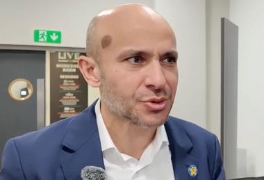 Rami Batieh speaking on camera at LIVE 2026