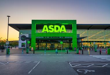 Exterior of Asda supermarket